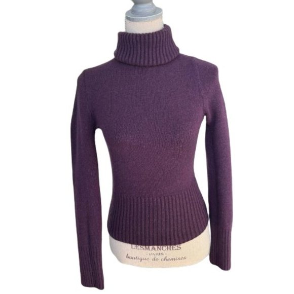 H&M Sweaters - ❌SOLD❌ H&M Warm and Soft Turtleneck Sweater in Gorgeous Purple Color - Size 4